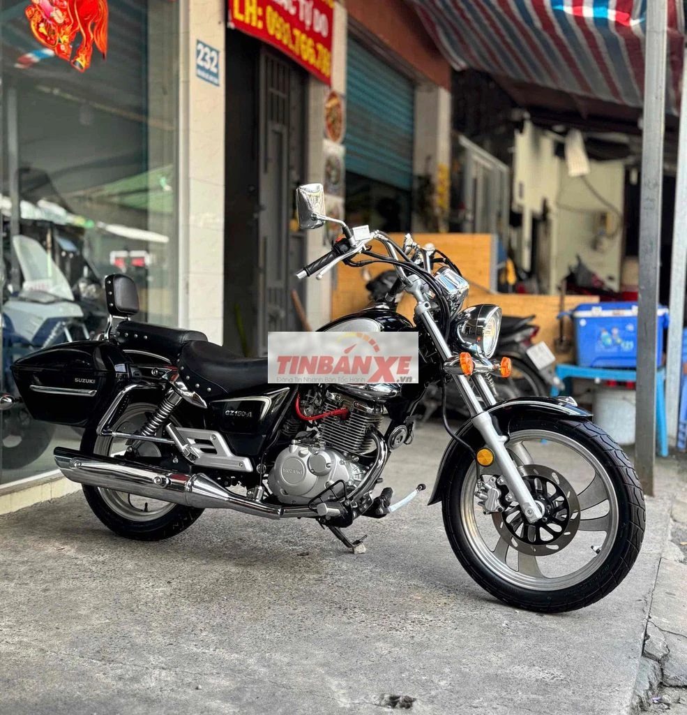Suzuki GZ150 2017 Đen 8000KM Biển SG 9 chủ Xe keng