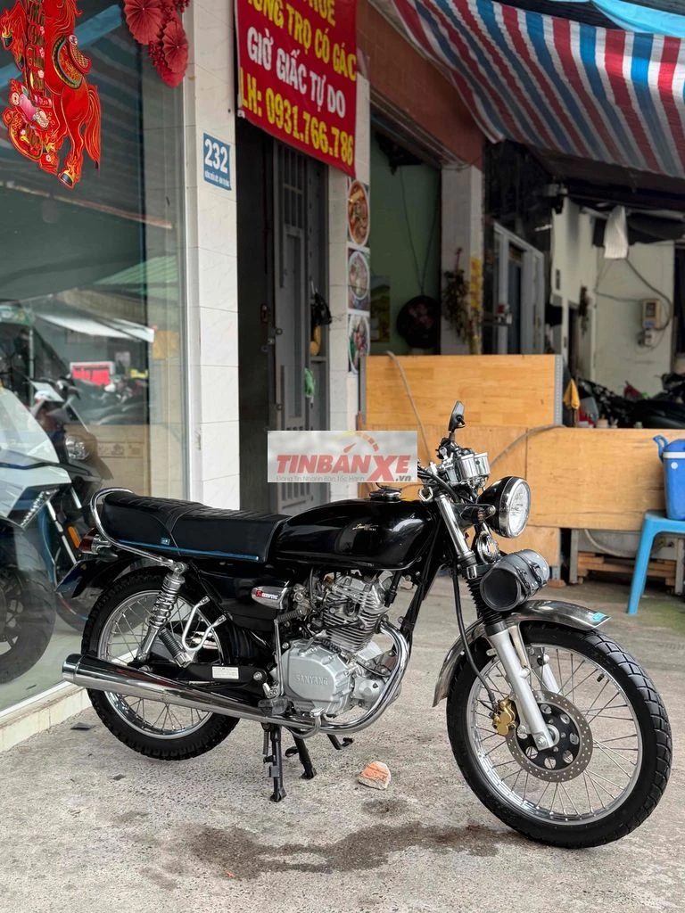 SYM Husky 125 2019 Đen 30000 KM Biển SG 9c