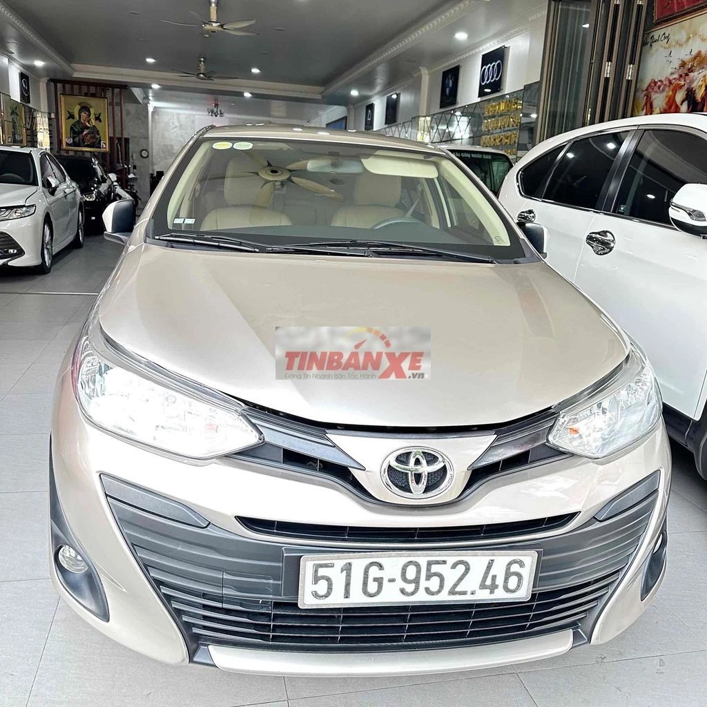Toyota Vios 2019 Tự động Vàng cát