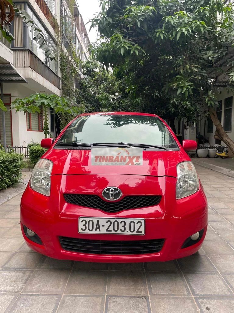 Toyota Yaris 1.3AT 2009 Tự động, màu Đỏ
