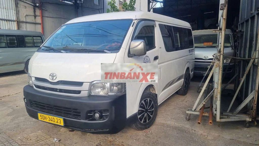 Toyota Hiace 2007 3 chỗ Trắng