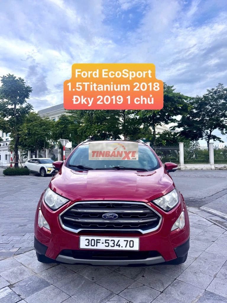 Ford EcoSport 1.5 Titanium 2018 Đỏ Tự động