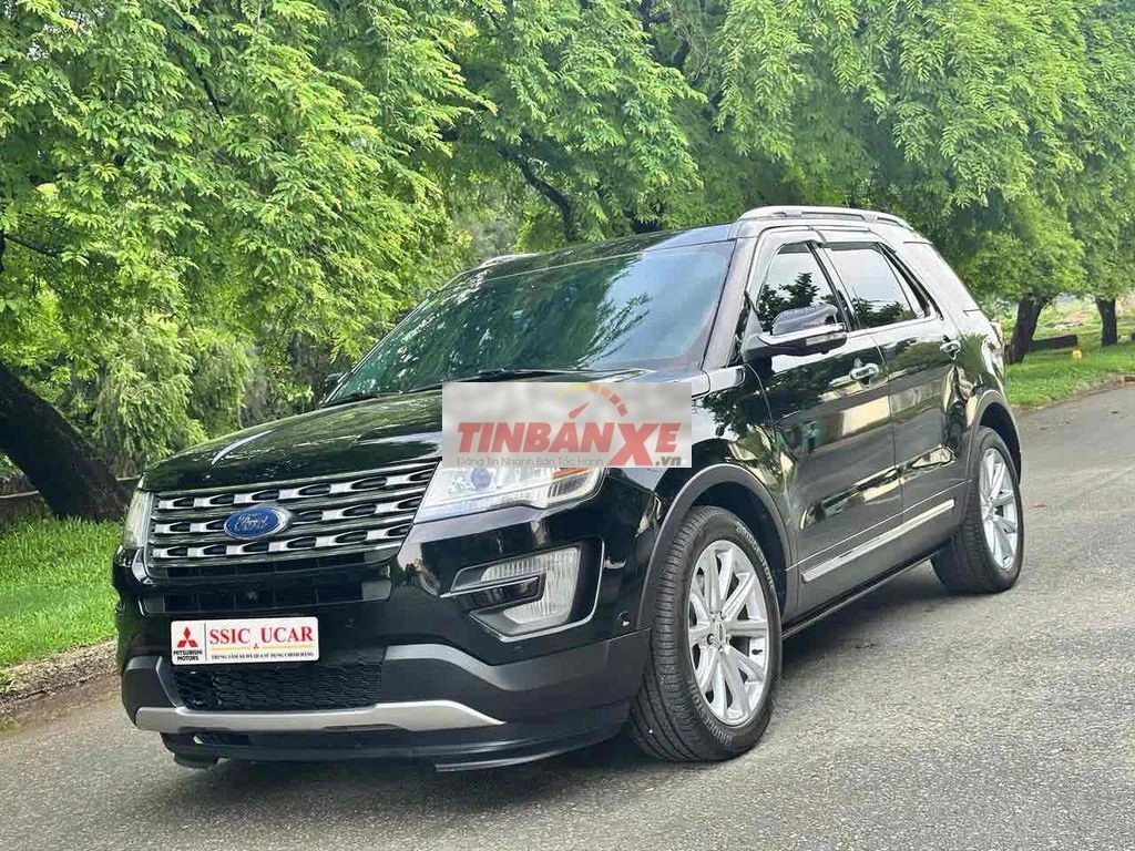 Ford Explorer 2.3L Ecoboost 2017 Mỹ Đen