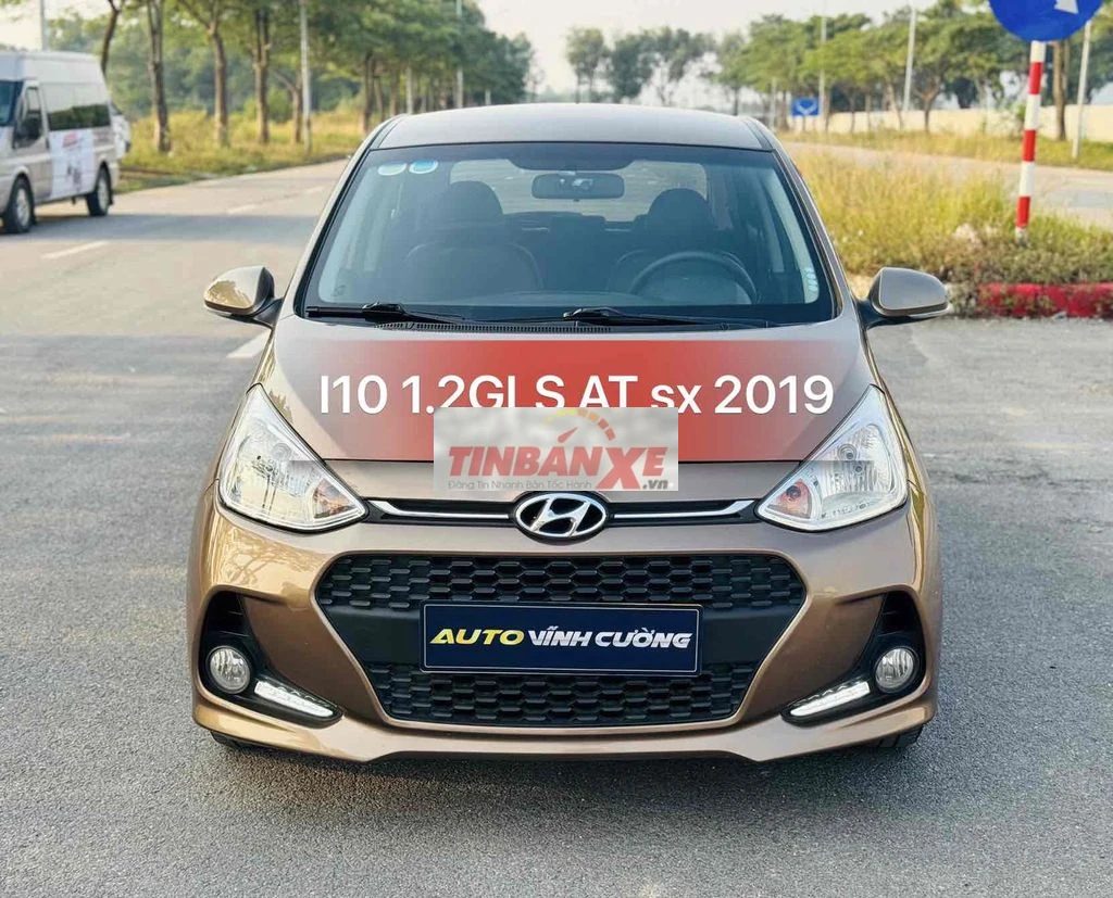 Hyundai i10 2019 1.2GLS AT Nâu