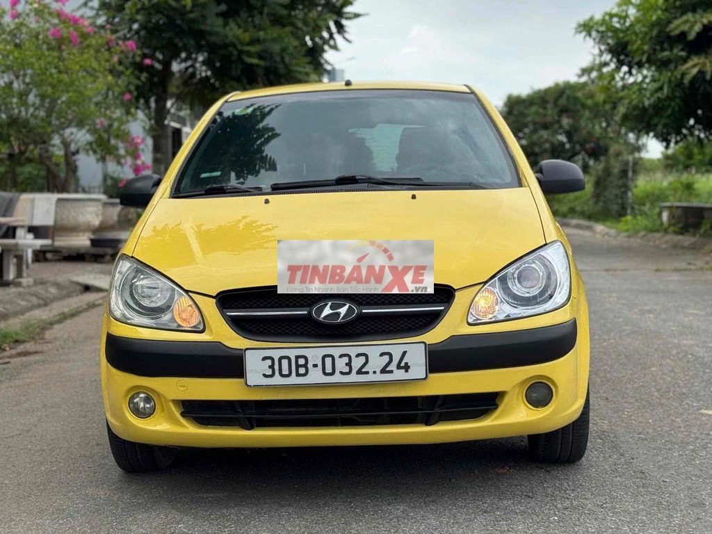 Hyundai Getz 2007 số tự động màu Vàng