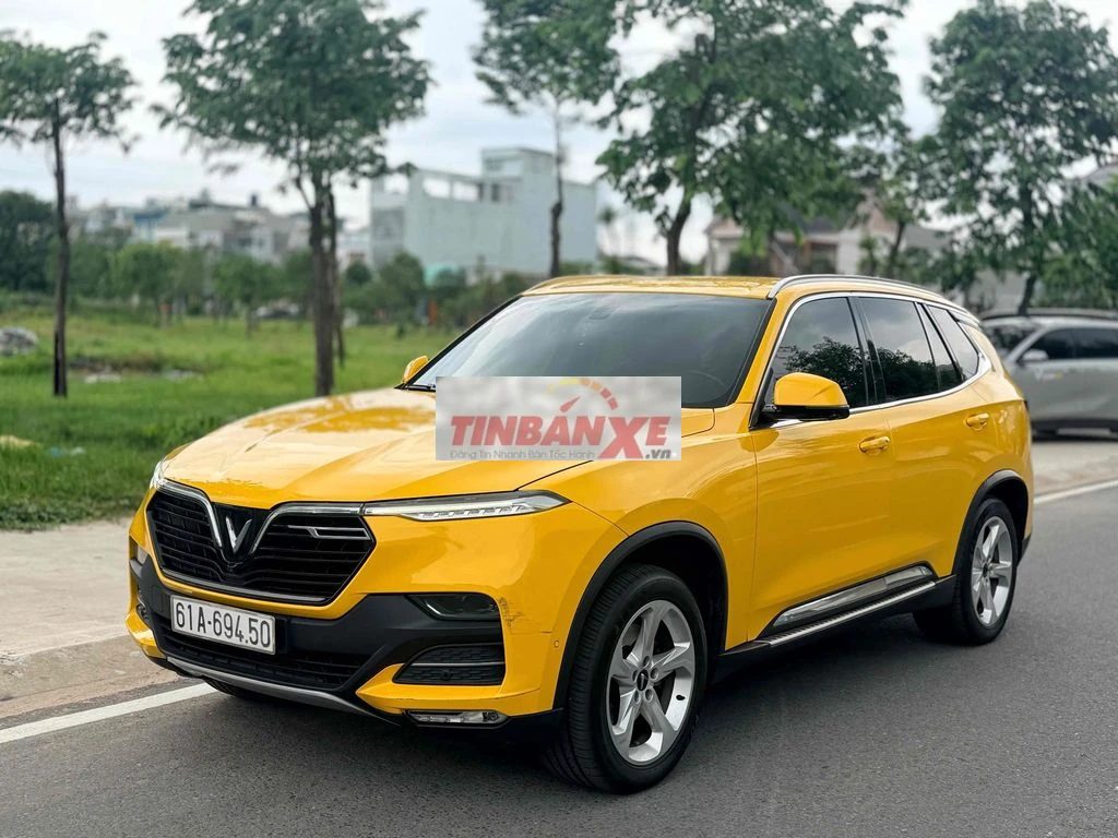 Vinfast Lux SA 2019 Premium full màu Vàng cực đẹp