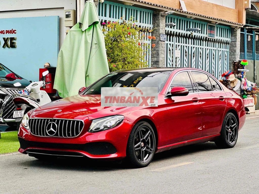 Mercedes-Benz E180 2020 Đỏ Tự động 9 cấp
