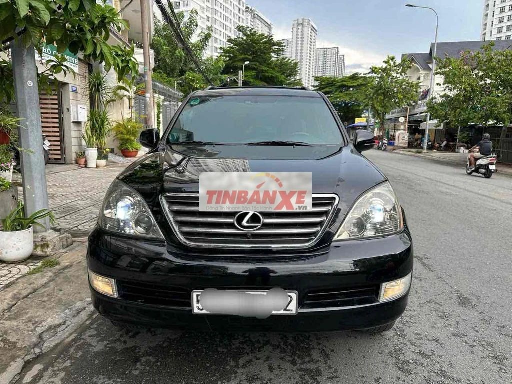 Lexus GX470 2008 Đen 5 chỗ