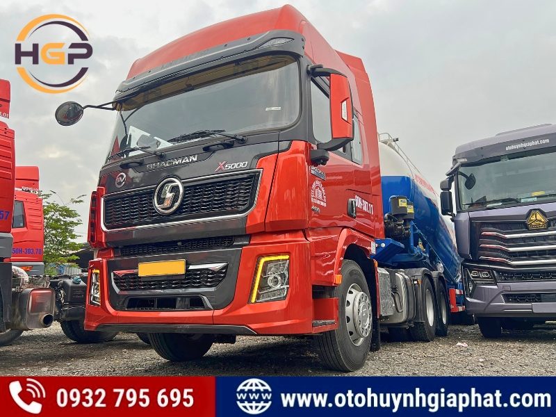 Đầu kéo Shacman x5000 460HP động cơ weichai thế hệ mới