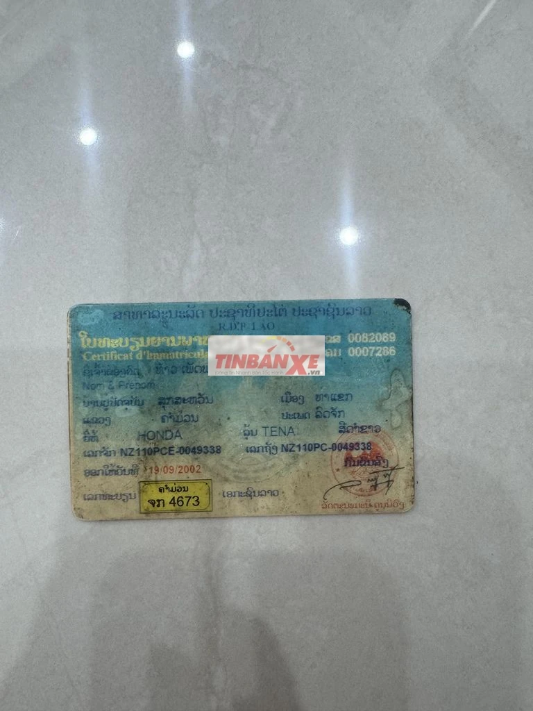 Honda Nova Tena Đen bạc