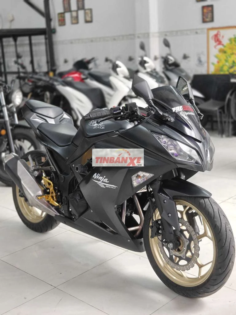 Kawasaki Ninja 300 ABS 2016 Đen 16.000 km