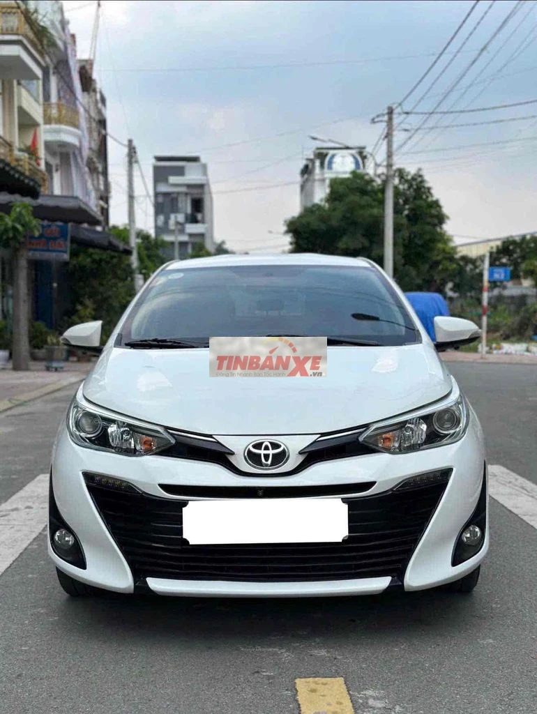 Toyota Vios G 2019 Số tự động 48.000 km Trắng