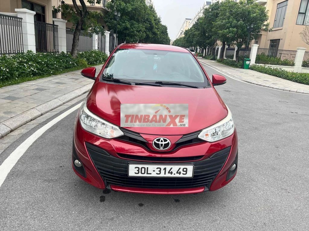 Toyota Vios E CVT 2018 Tự động Đỏ 10 vạn km