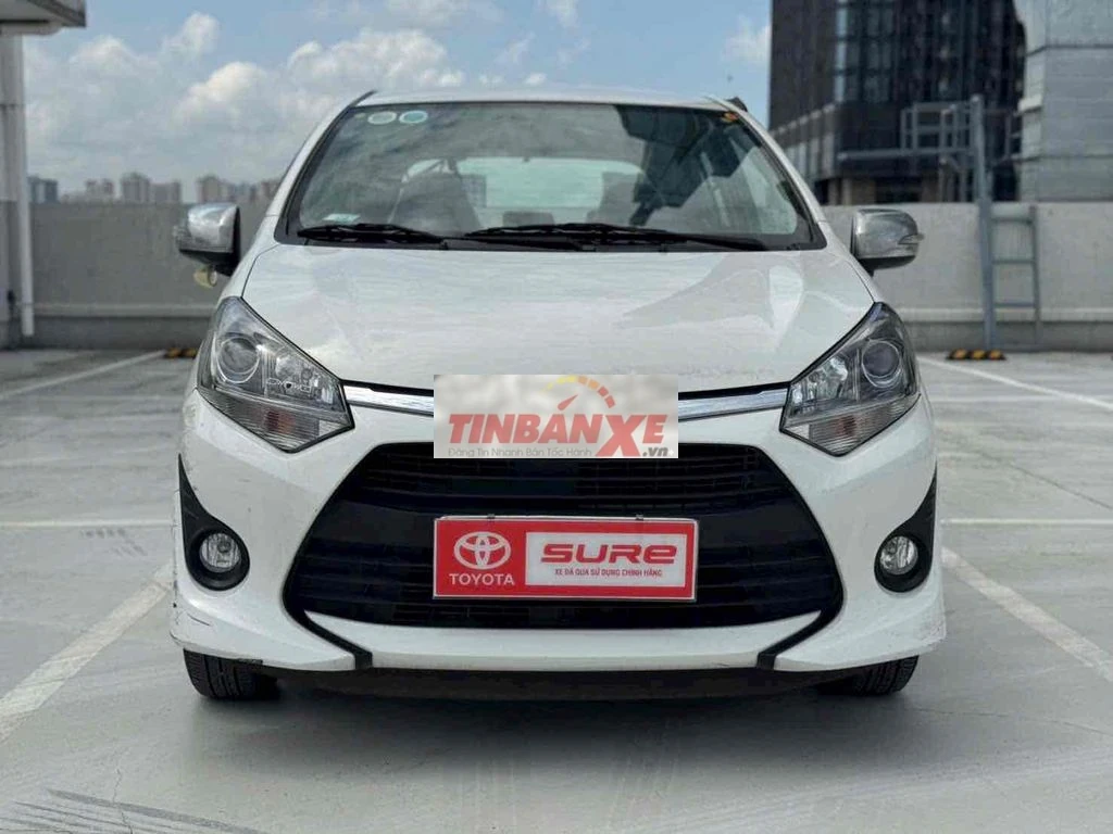 Toyota Wigo 1.2G MT 2019 Trắng 24.000km