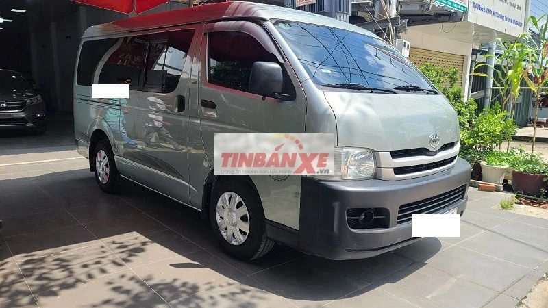 Xe Toyota Hiace 2010 Máy Xăng Cải Tạo Van 3N 940kg