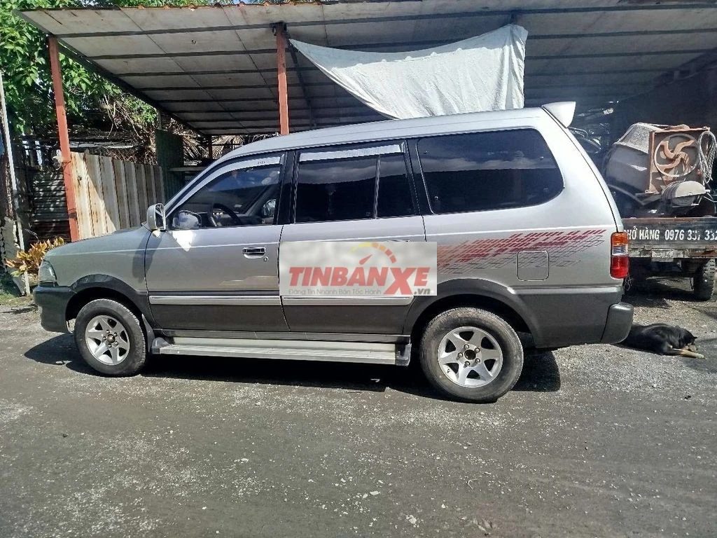 Toyota Zace GL Bạc Số sàn Xe gia đình