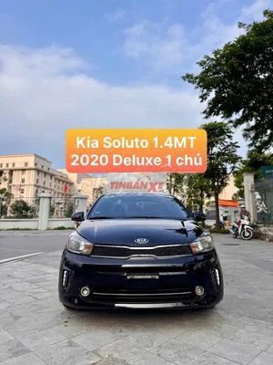 Kia Soluto 2020 1.4MT Deluxe Đen 86.000km