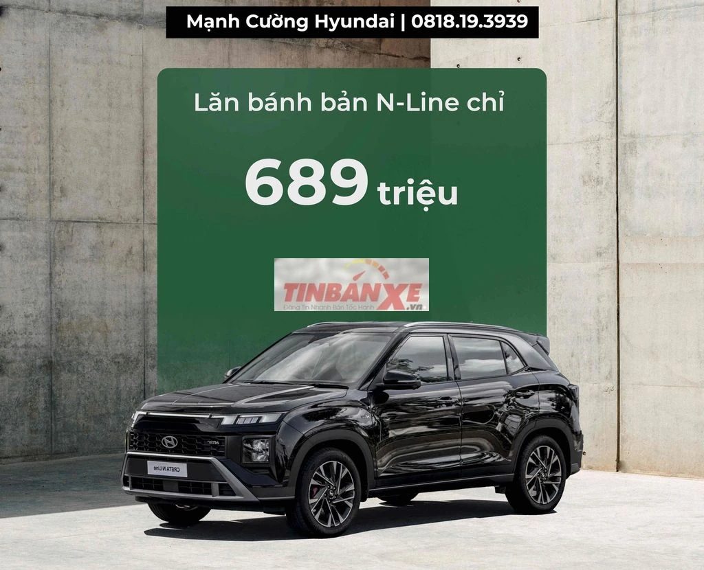 Chiếc CRETA N-Line cuối cùng của thị trường