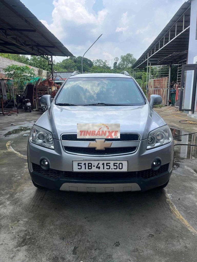 Chevrolet Captiva 2008 Bạc 7 chỗ