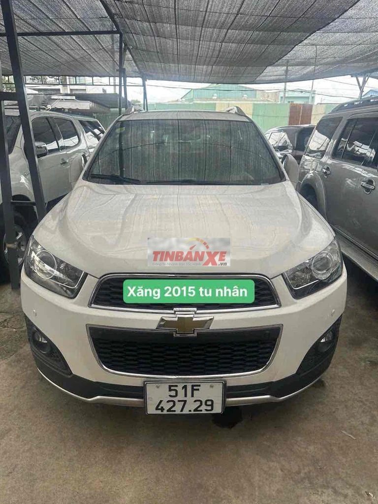 Chevrolet Captiva 2015 Xăng Trắng 100km