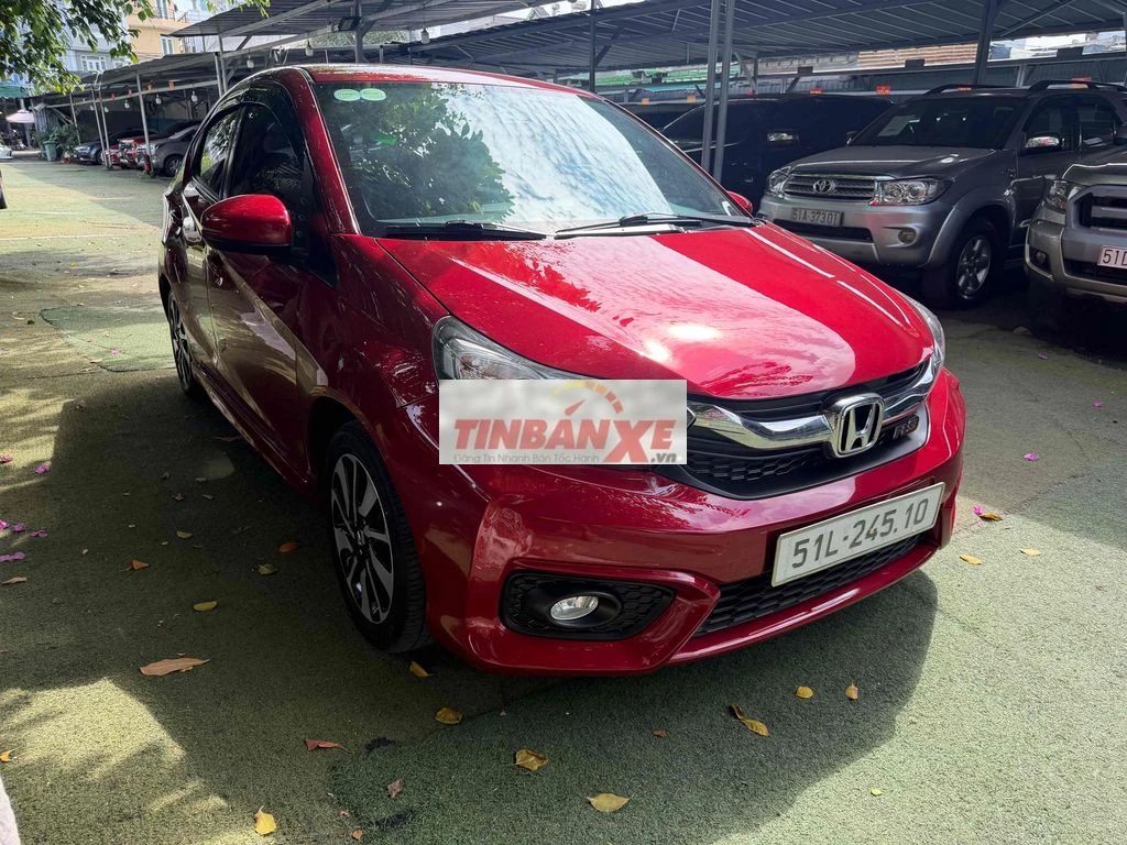 Honda Brio 2020 Tự động 48.000 km Đỏ