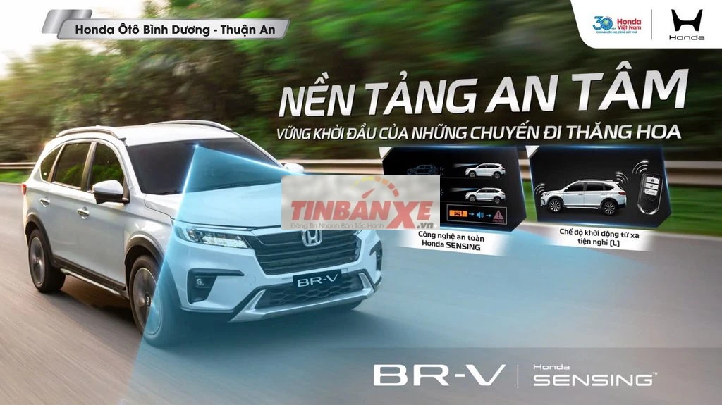 Honda BR-V l 2026. giảm 100% lệ phí trước bạ.635tr