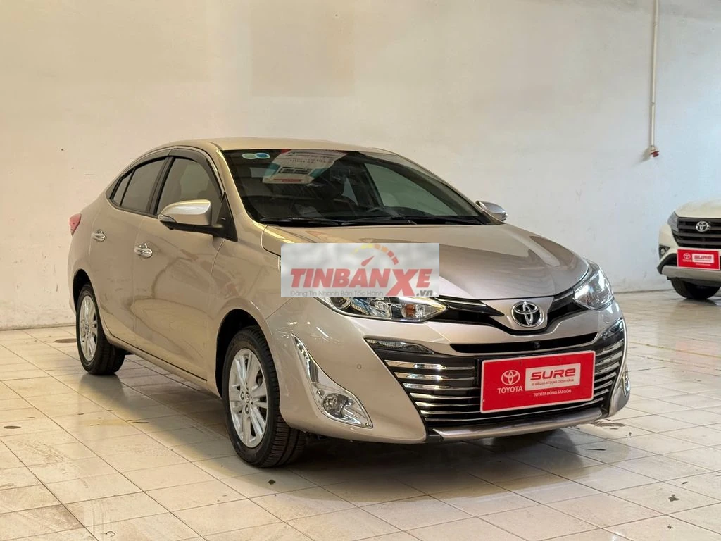 Vios 1.5g 2020 - nâu vàng - giá tl