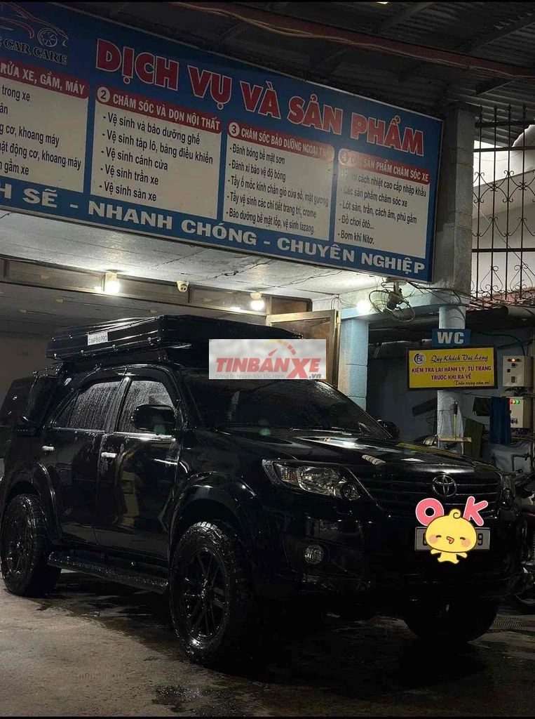 Toyota Fortuner 2014 2 cầu Đen Tự động Xăng