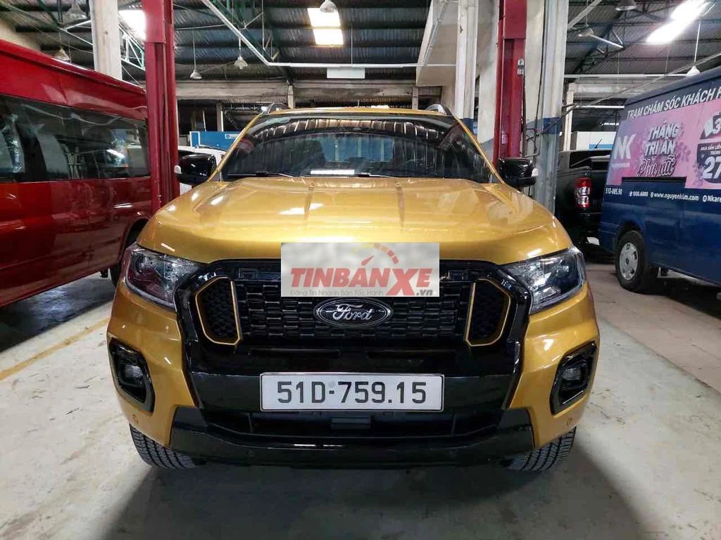 Ford Ranger Wildtrack 2022 Vàng