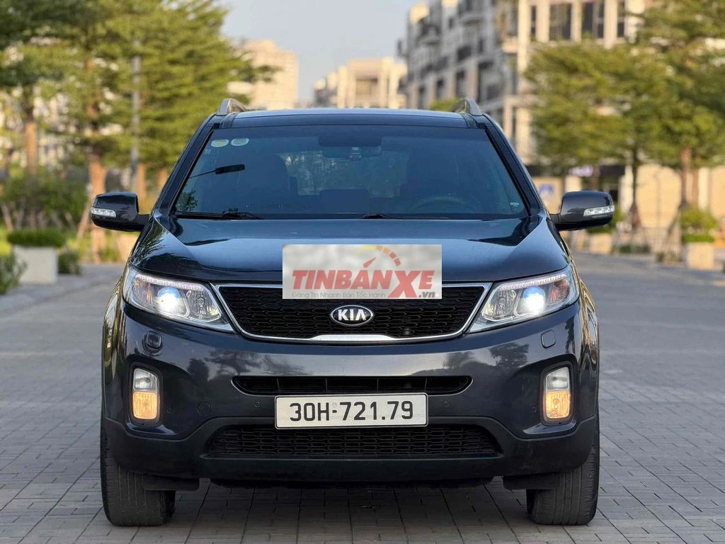 Kia Sorento 2015 Dầu 13 vạn Xám