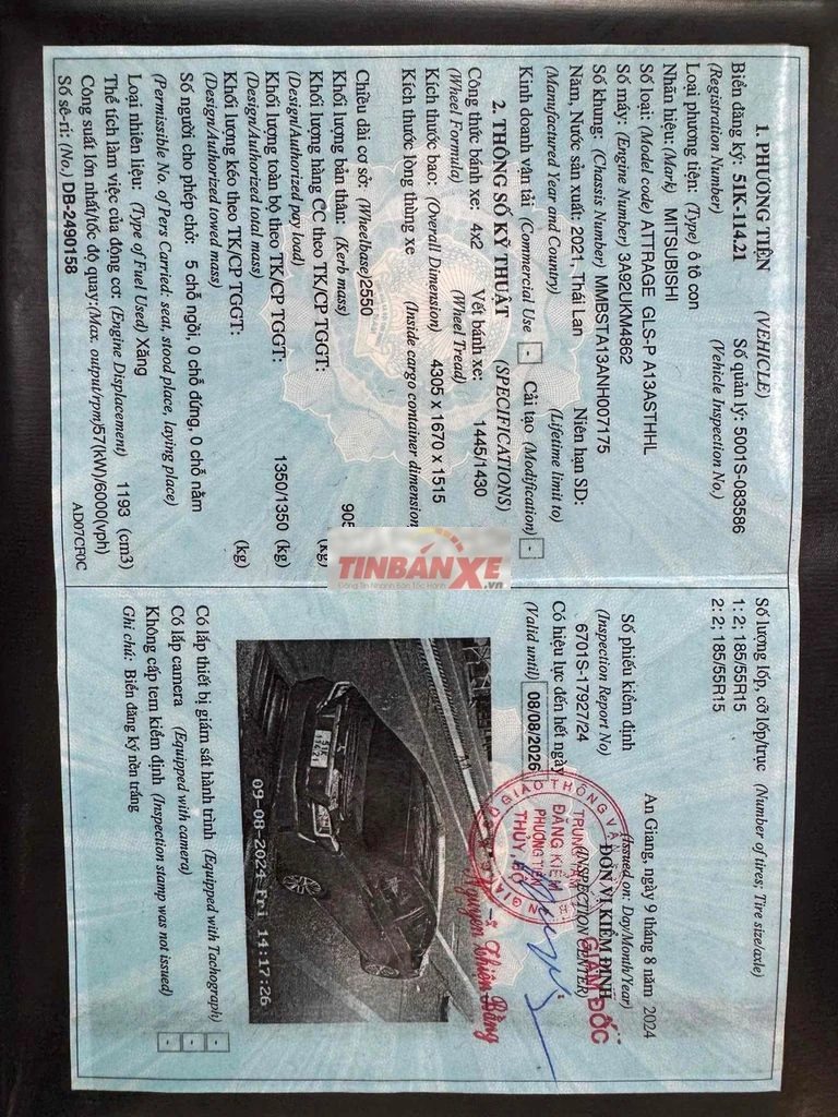Mitsubishi Attrage GLS-P 2021 Đỏ Tự động