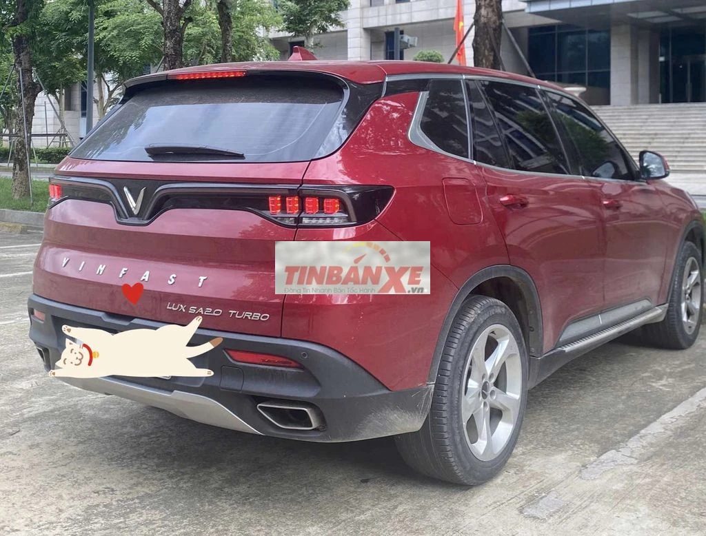 Vinfast Lux SA2.0 Base 2020 35.000 km Đỏ