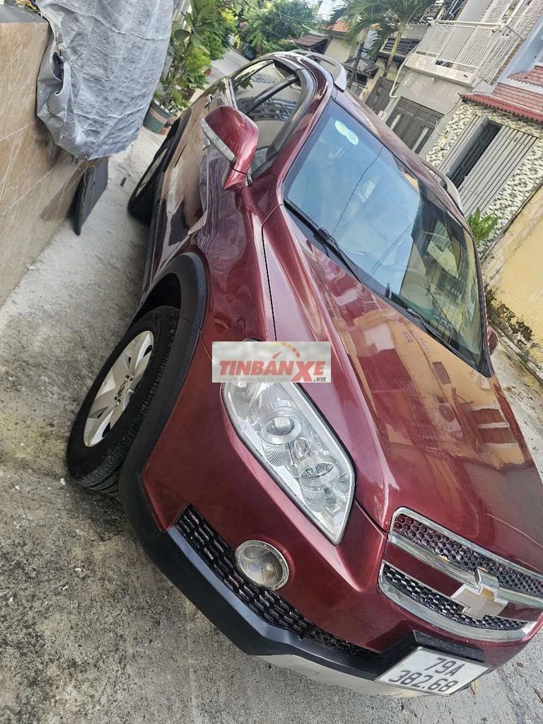 Chevrolet Captiva 2007 Số sàn 7 chỗ Đỏ