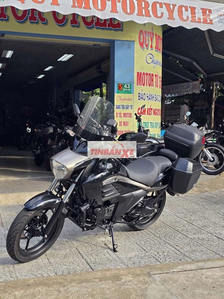 Suzuki Intruder 150cc ABS Đen Full đồ chơi 15tr