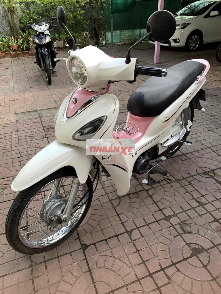 SYM Angela 50 Trắng, Hồng Zin êm