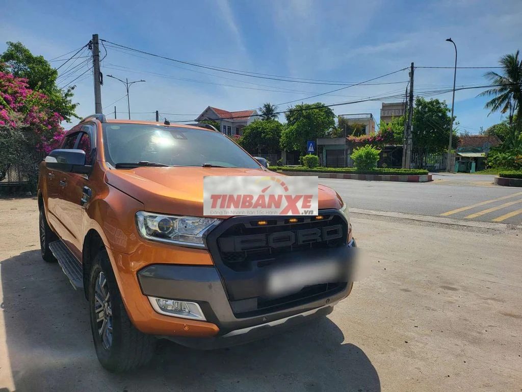 Ford Ranger Wildtrak 2017 Dầu màu Cam