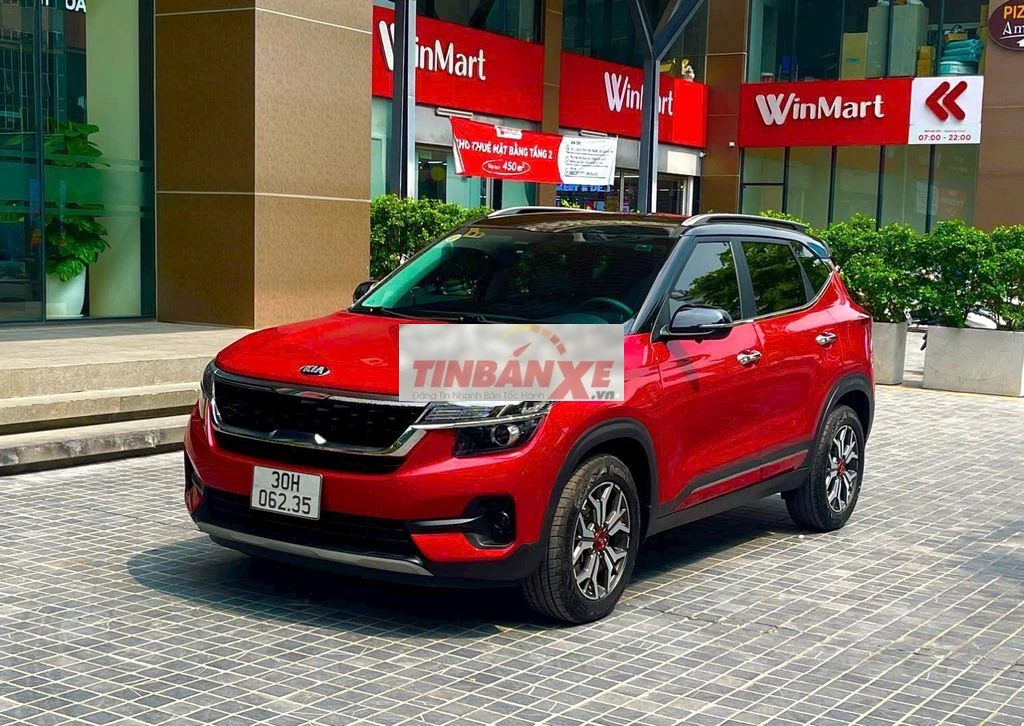 Kia Seltos 2021 1.4AT Luxury Đỏ 20000 km
