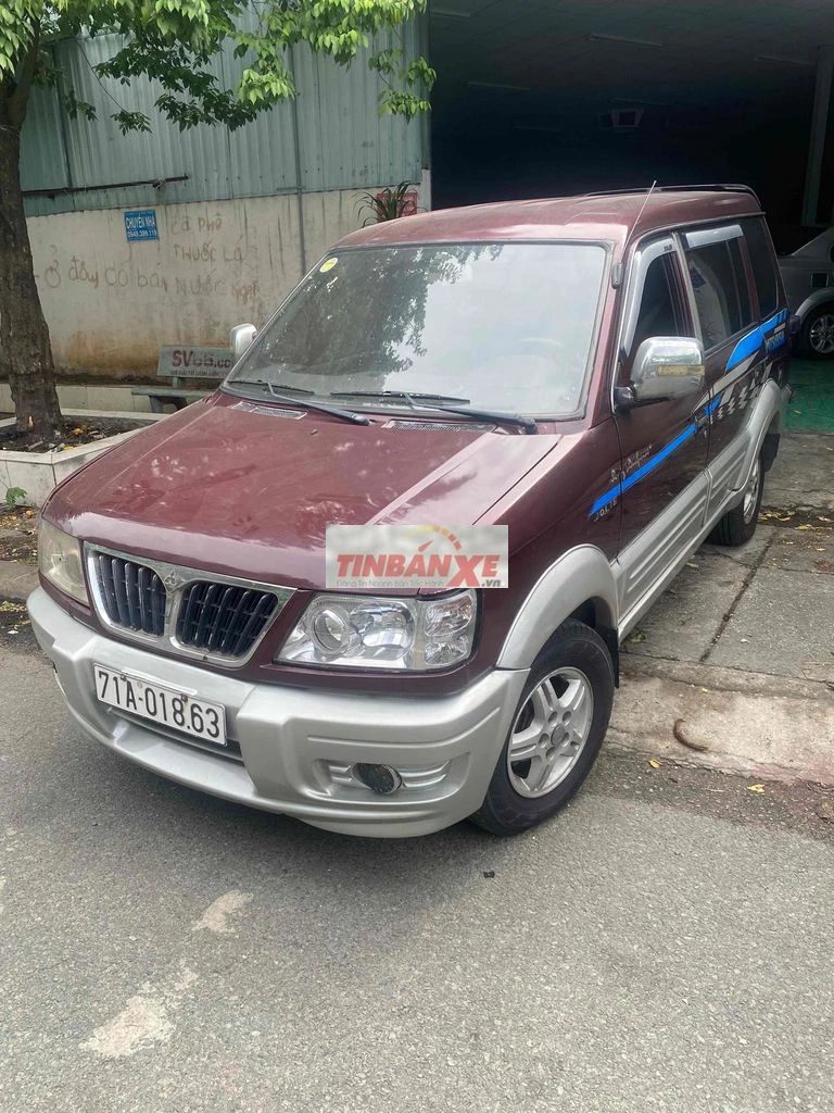Mitsubishi Jolie 2002 Số sàn Đỏ mận