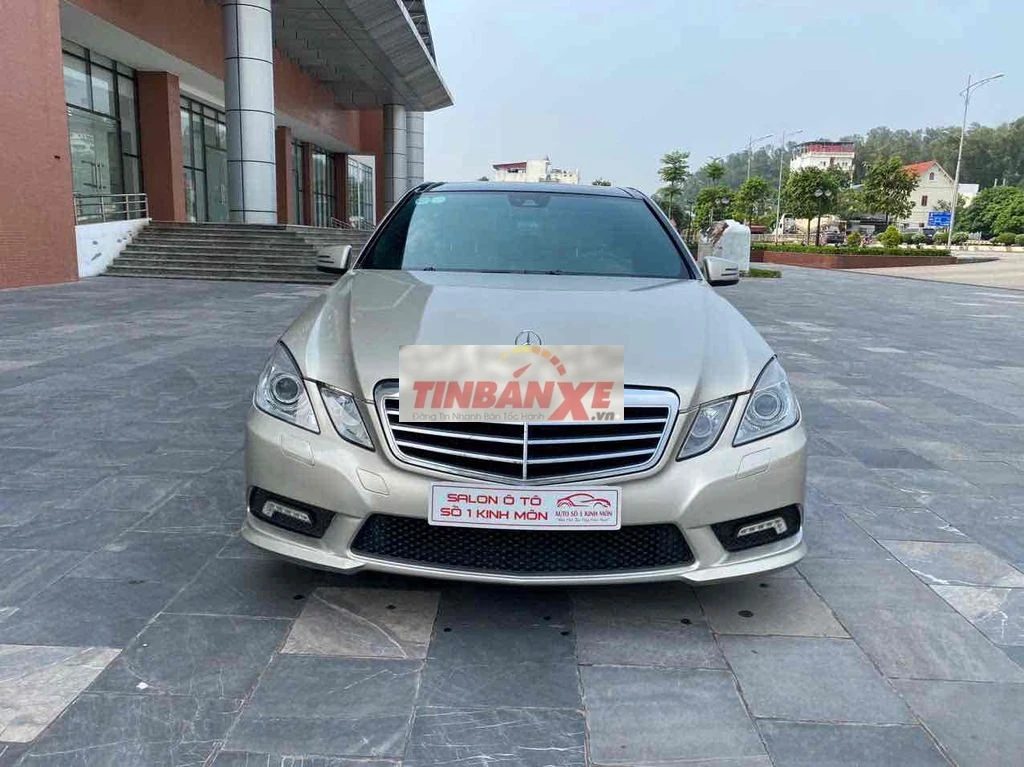 Mercedes E350 2009 4x4Matic Vàng cát