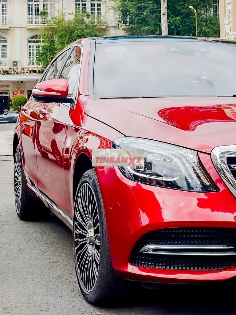 Mercedes Benz S400L Mode 2017 Màu Đỏ Hiếm Nhất SG