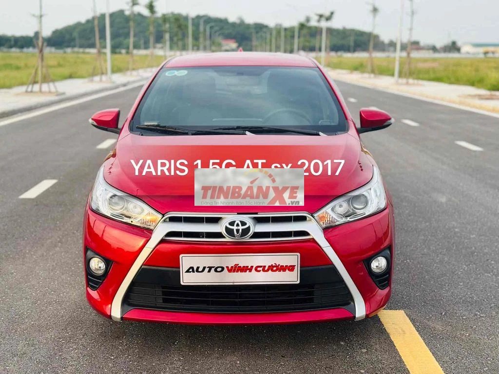 Toyota Yaris 1.5G AT 2017 Tự động Đỏ