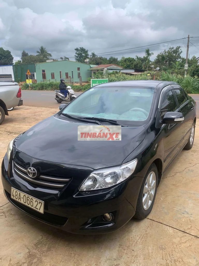 Toyota Altis 2009 Tự động Đen