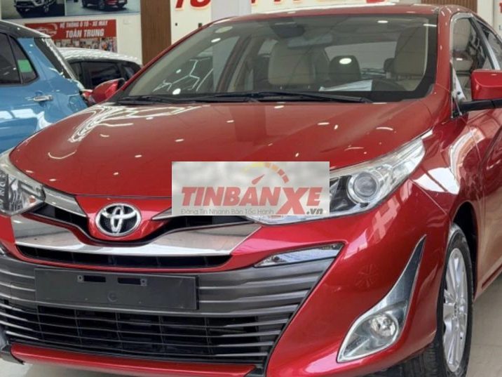 Toyota Vios 2024 màu Đỏ