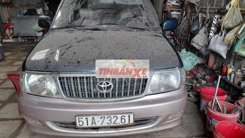 Toyota Zace DX 2004 Xanh đậm 7 chỗ