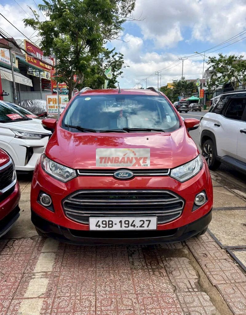 Ford EcoSport Titanium 1.5L AT 2015 Đỏ ghế da