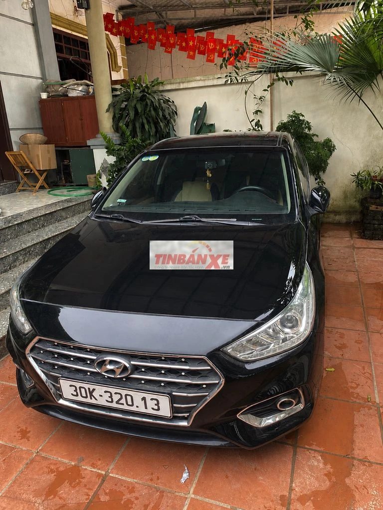 Hyundai Accent 2018 Số tự động Đen