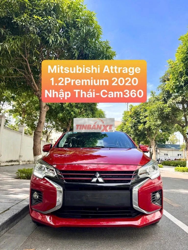 Mitsubishi Attrage 2020 1.2 Premium Đỏ