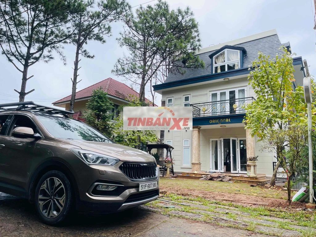 Hyundai SantaFe 2017 máy dầu Full Option đẹp chất