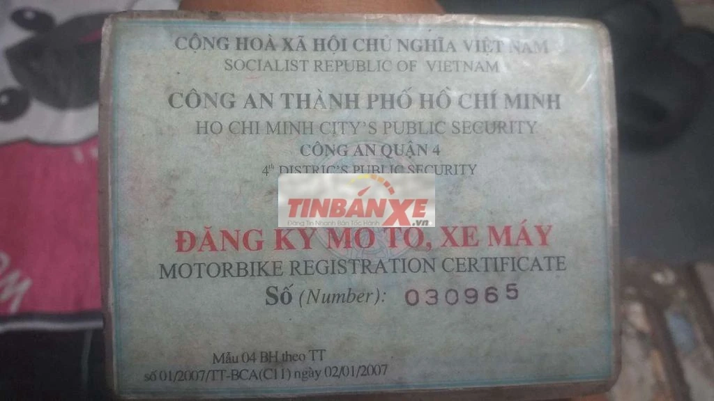 YMH 2009 97cc Hồng Vàng
