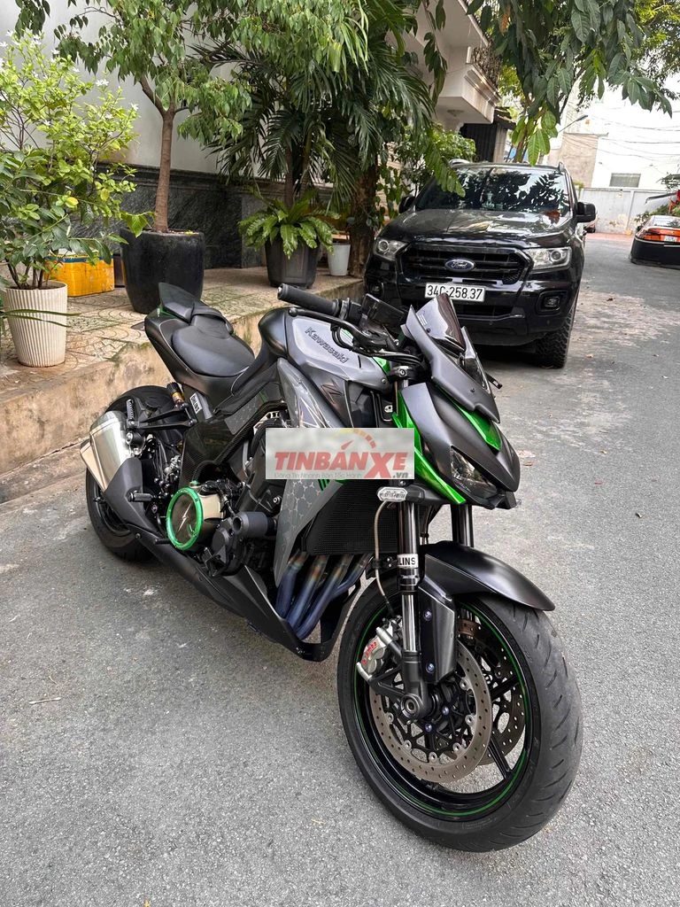 Kawasaki Z1000R 2020 Đen, Xanh lá 18.000 km